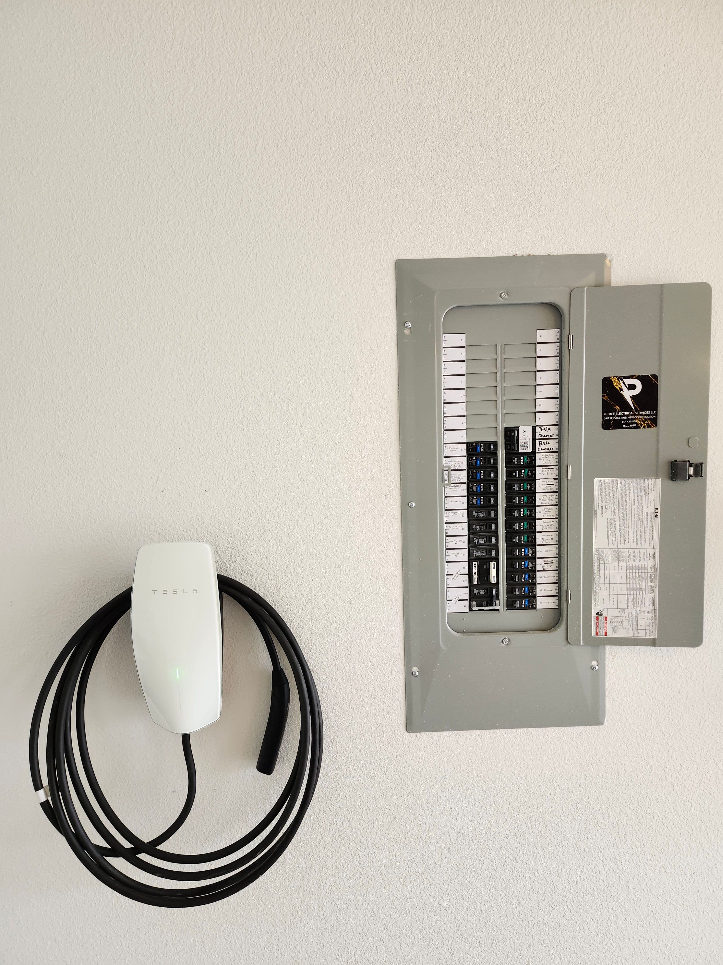 Project Level 2 Tesla Charger Installation in Northlake image