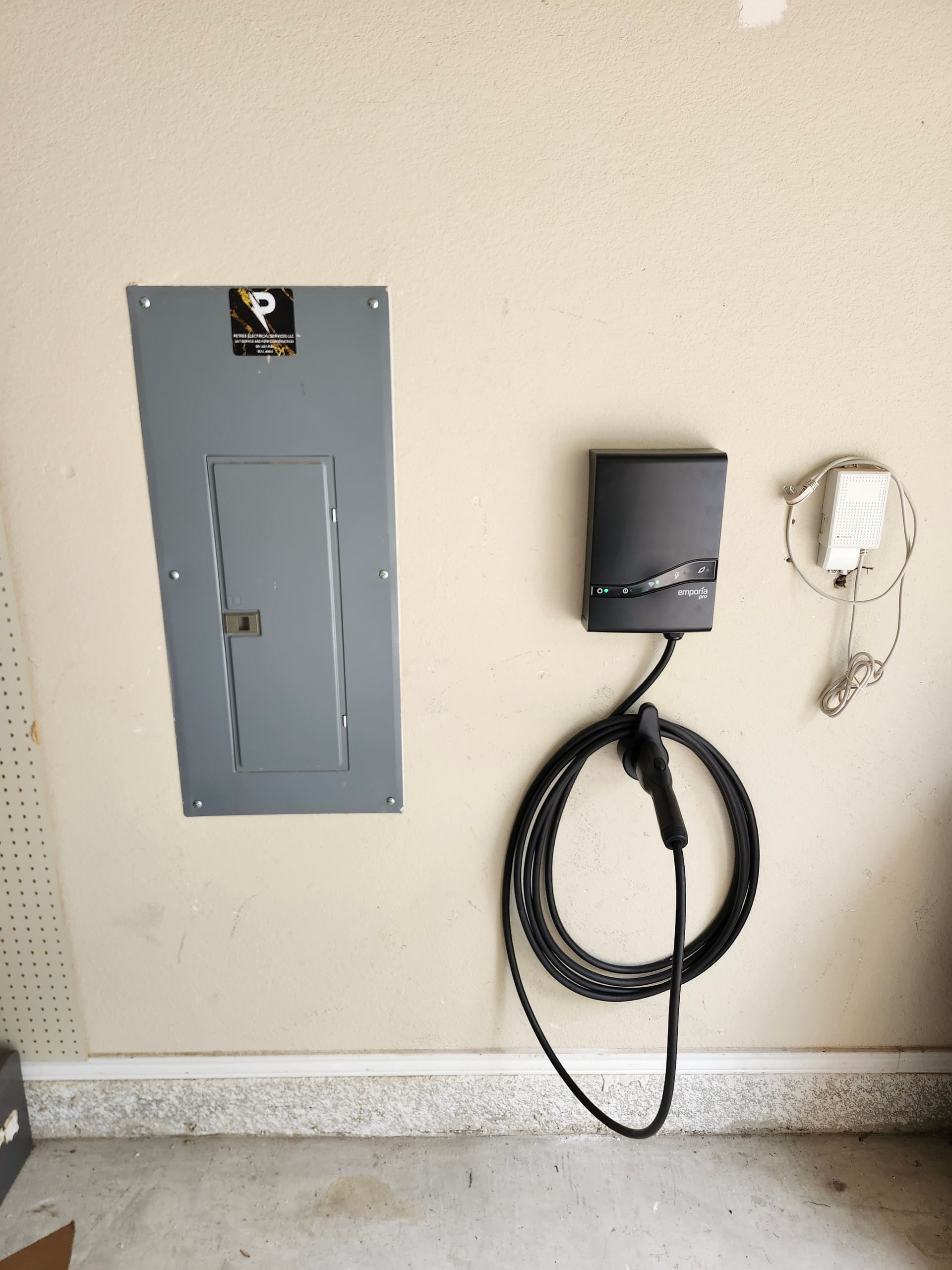 Emporia Pro EV Charger Installation in Denton image