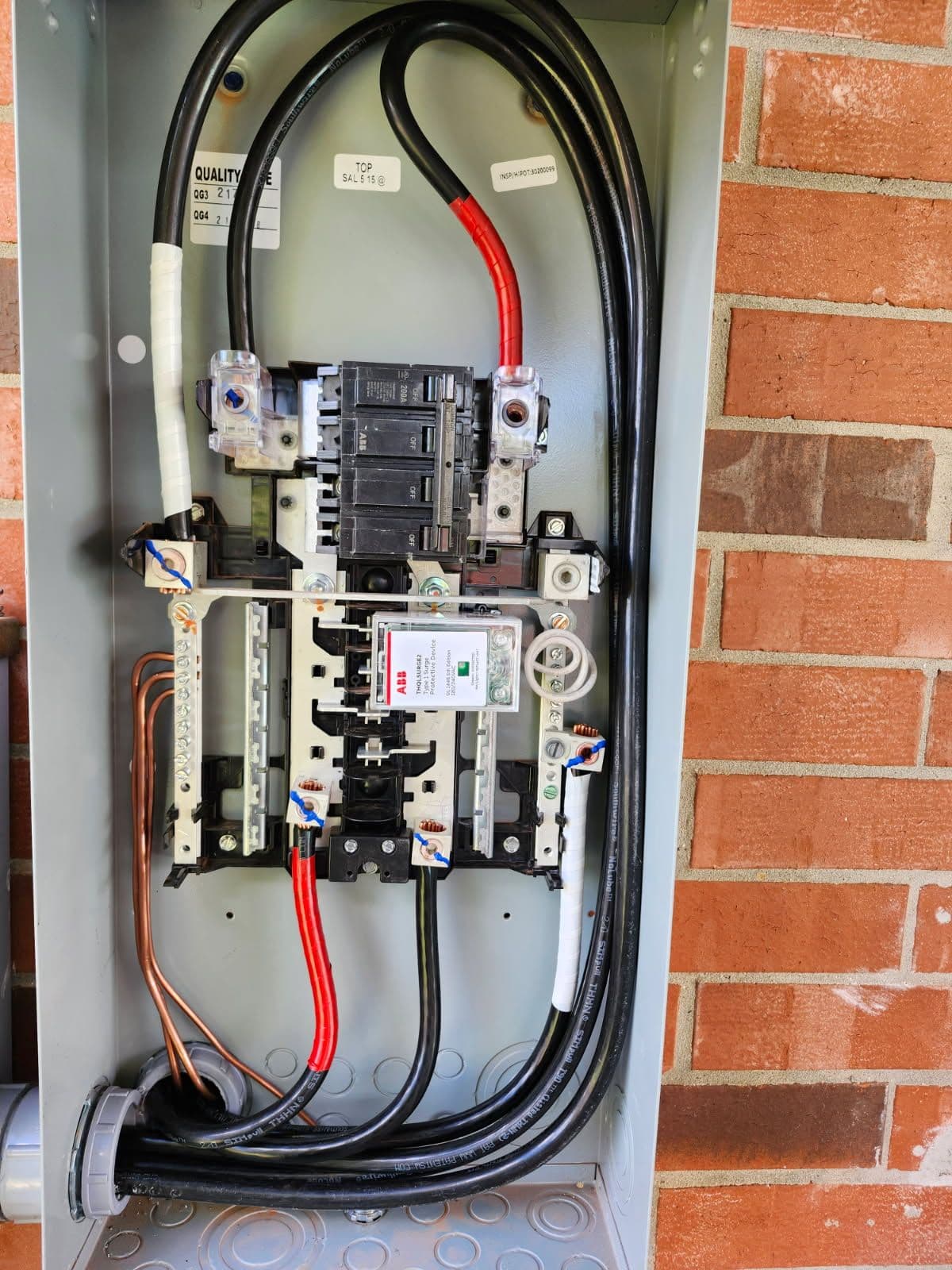 Installation of New Exterior Main Breaker and Surge Suppressor image