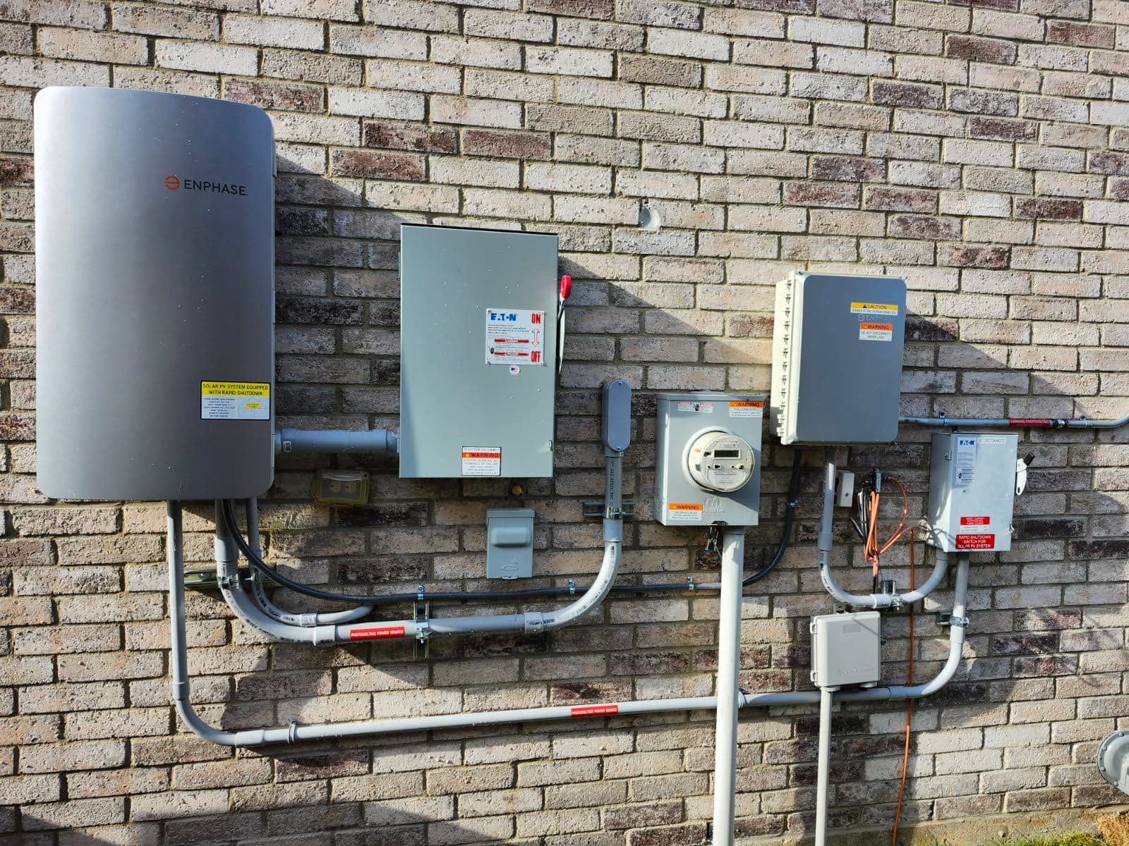 Efficient Enphase Energy Storage System Installation image