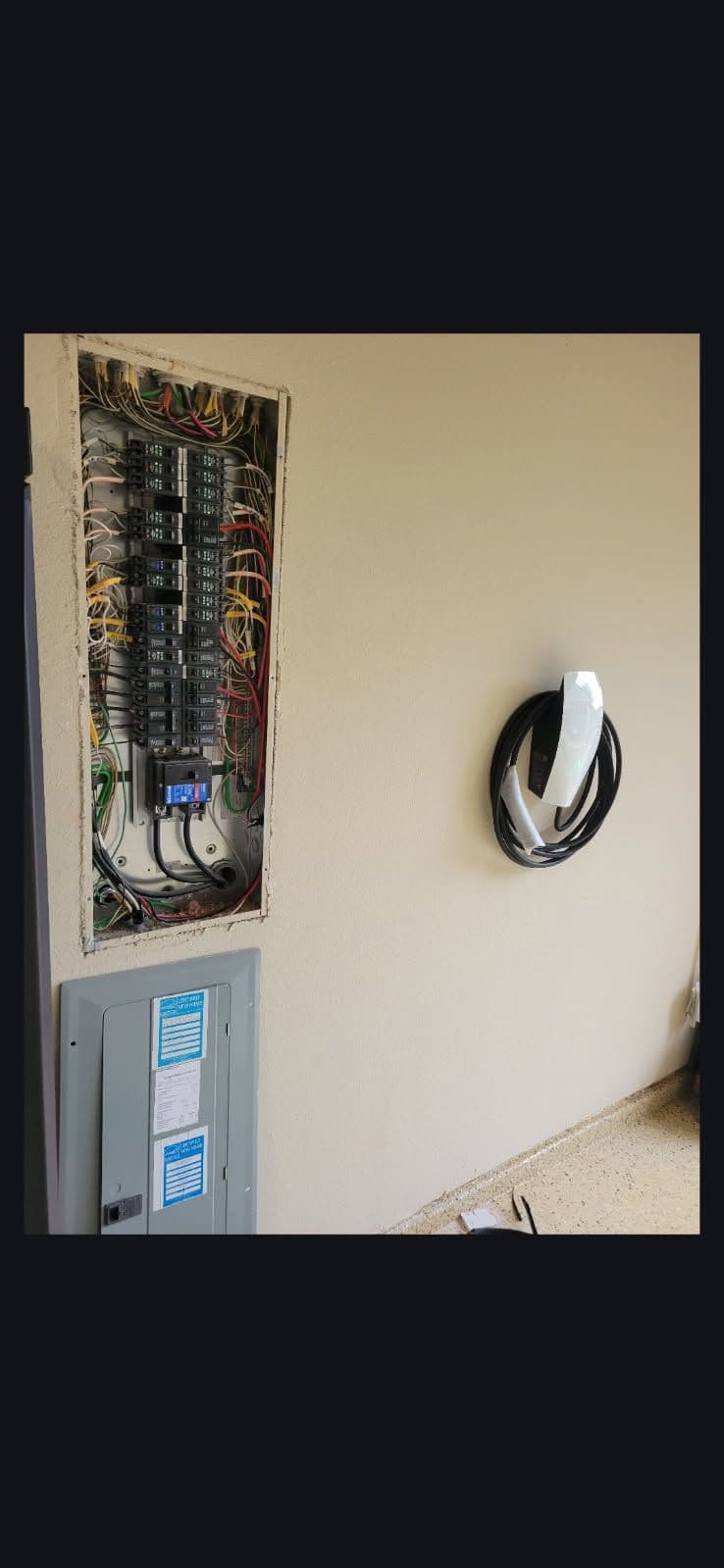 Affordable Tesla Charger Installation Success image