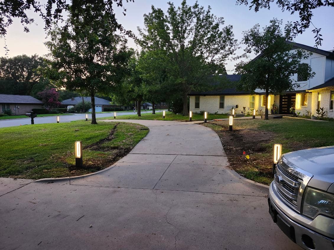 Gallery photos for Colleyville Outdoor Lighting Project Elevates Home Safety: Image #2
